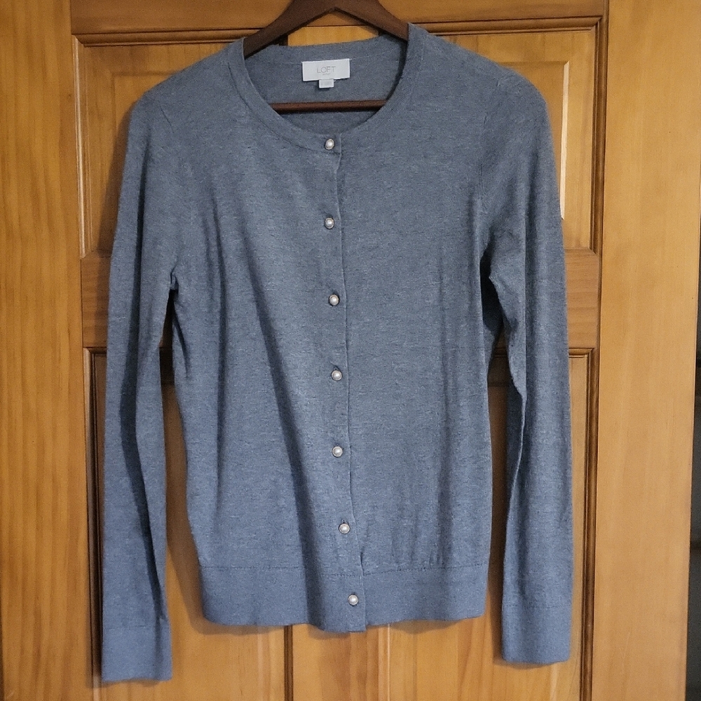 Loft Grey Cardigan